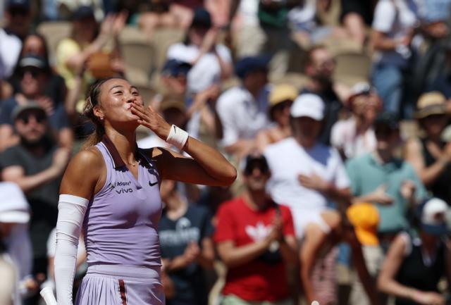 开云体育官网-自我评分：“6分、7分、7.5” 郑钦文的法网表现节节高