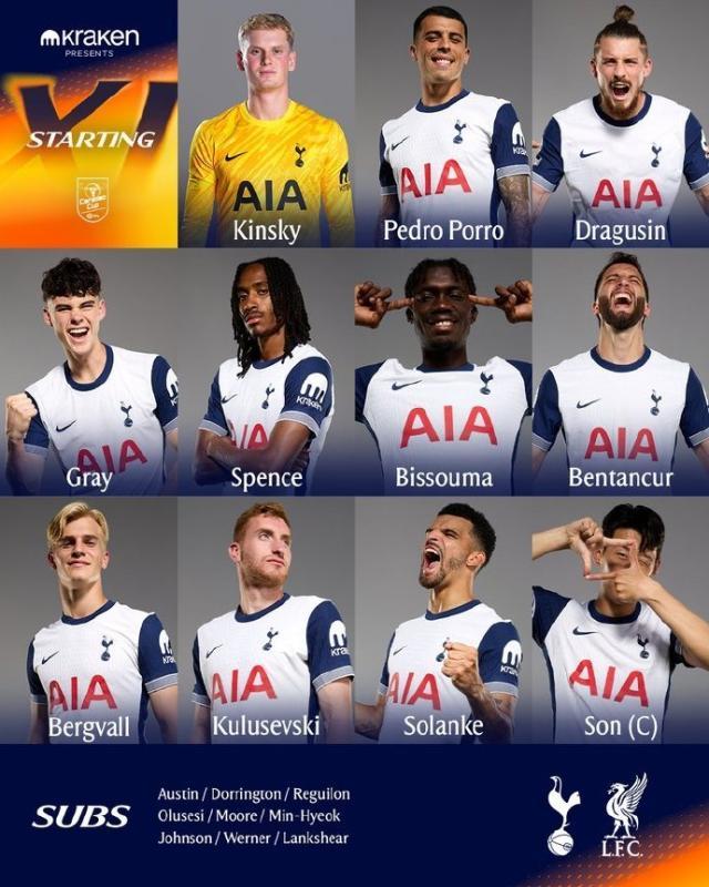 开云APP-【联赛杯】贝里瓦尔破门，热刺首回合主场1比0利物浦